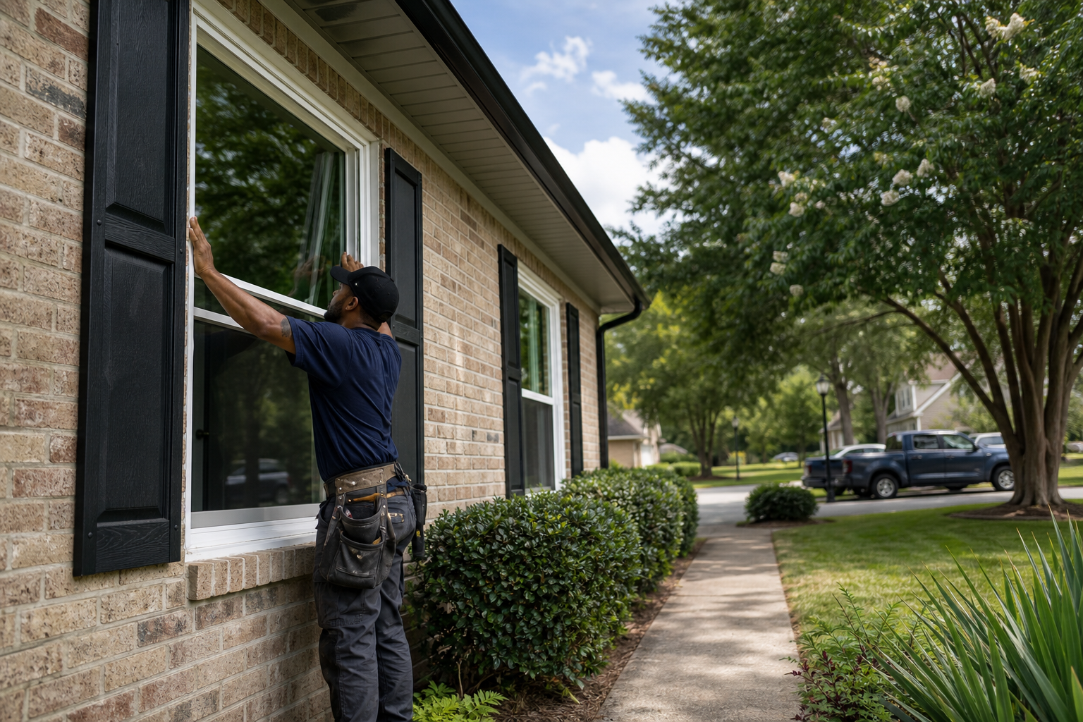 Window Replacement & Installation Serving Owens Cross Roads, AL editorial illustration